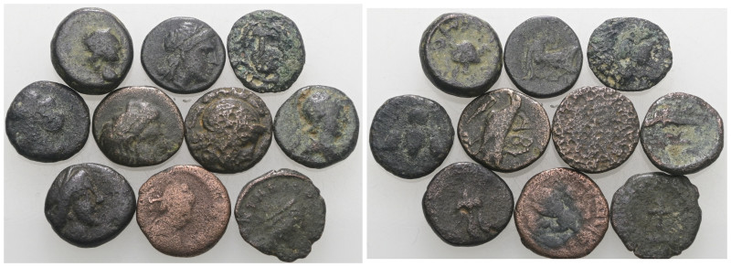 Bronze mix coins, sold as seen, no return.