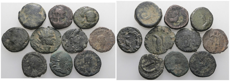 Bronze mix coins, sold as seen, no return.