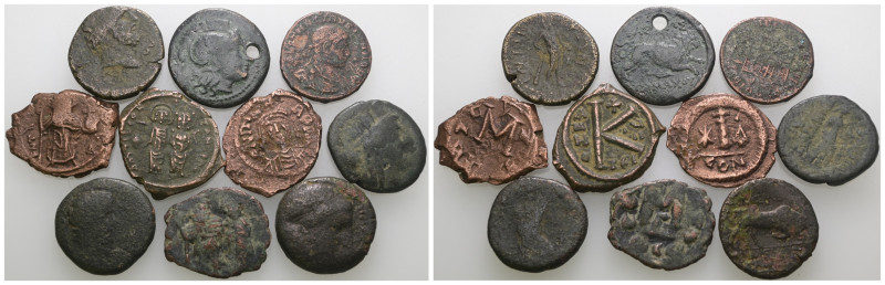 Bronze mix coins, sold as seen, no return.