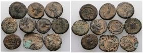 Bronze mix coins, sold as seen, no return.