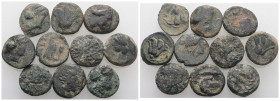 Bronze mix coins, sold as seen, no return.