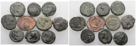 Bronze mix coins, sold as seen, no return.