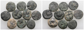 Bronze mix coins, sold as seen, no return.