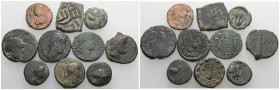 Bronze mix coins, sold as seen, no return.