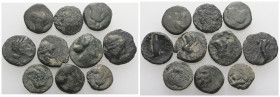 Bronze mix coins, sold as seen, no return.