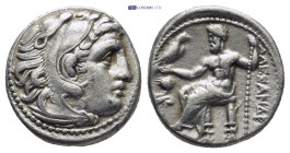 Kings of Macedon. Magnesia ad Maeandrum. Philip III Arrhidaeus 323-317 BC. In the name and types of Alexander III. Struck circa 323-319 BC. Drachm AR ...