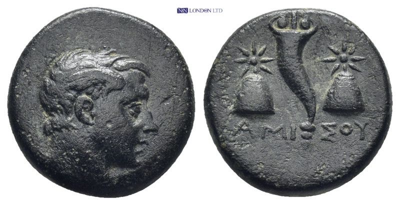 Pontos. Amisos. Time of Mithradates VI Eupator circa 120-63 BC. (4.14 Gr. 16mm.)...