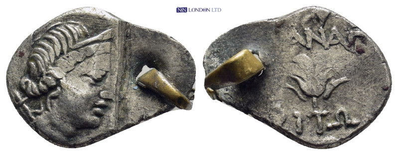 Kimmerian Bosporos, Phanagoria AR Hemidrachm with handle. (19mm, 2.77 g) Circa 1...