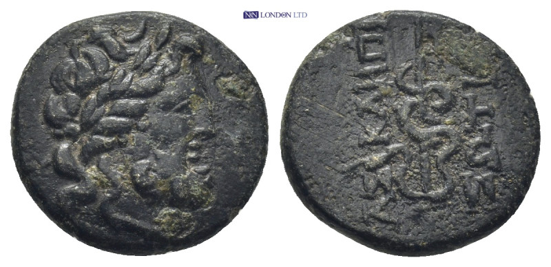 MYSIA. Pergamon.(Mid-late 2nd century BC).Ae. (15mm, 3.15 g) Obv : Laureate head...