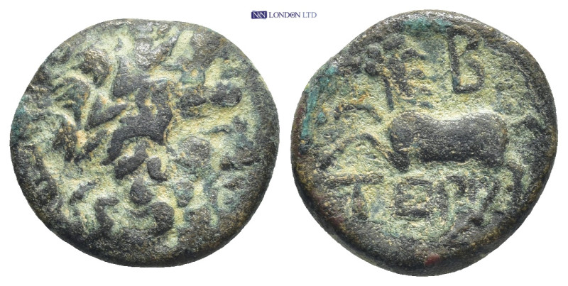 PISIDIA.Termessos.(1st century BC).Ae. (17mm, 3.57 g) Obv : Laureate head of Zeu...