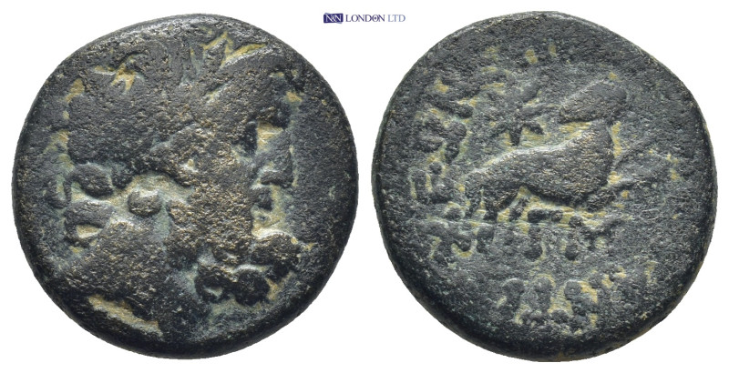 Seleucis and Pieria, Antioch. Civic Issue, 1st century BC. Æ Trichalkon (19mm, 7...