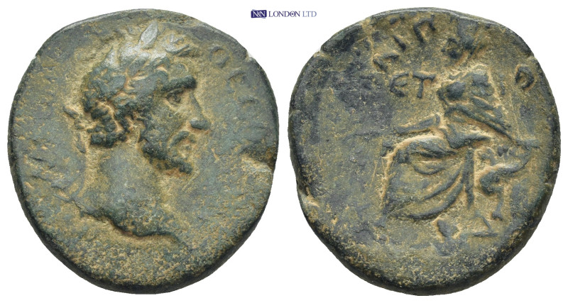 Cappadocia, Tyana AE (Bronze, 9.1, 24mm) Antoninus Pius (138-161) Year 12 (148/9...