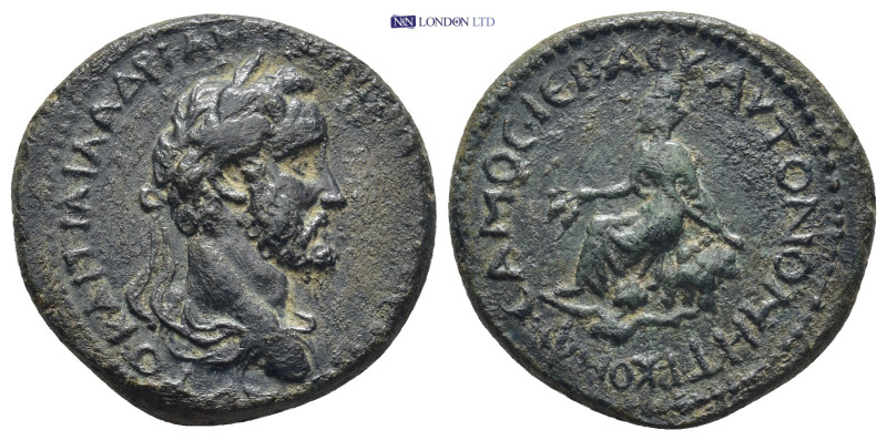 COMMAGENE, Samosata. Antoninus Pius, 138-161. AE (10 Gr. 24mm.)
Laureate, bearde...