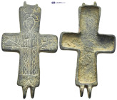 Cross pendant (21 Gr. 64mm.). SOLD AS SEEN, NO RETURN!