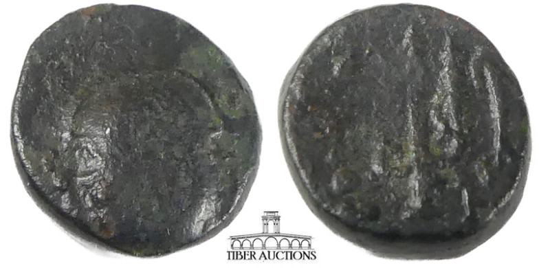 BOIOTIA, Federal Coinage. 338-circa 300 BC. Æ 14. Boeotian shield / Ornamented t...