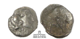SELEUKID KINGS of SYRIA, Seleukos I Nikator AR Obol. In the name and types of Alexander III of Macedon. Ekbatana mint, circa 311-295/81 BC. Head of He...
