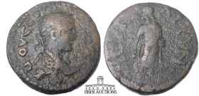 PAMPHYLIA, Perge. Philip II AD 244-249. Æ 23. Κ Μ ΙΟΥ ϹΕΟΥΗ ΦΙΛΙΠΠΟϹ ϹΕ; laureate, draped and cuirassed bust of Philip II, right, seen from rear; belo...