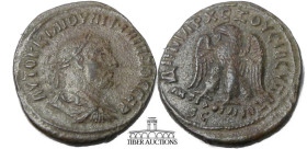 SELEUCIS and PIERIA, Antioch. Philip I. AD 244-249. BI Tetradrachm. Struck AD 248-249. Laureate, draped, and cuirassed bust right / Eagle standing rig...