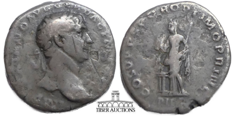 Trajan. AD 98-117. AR Denarius. Rome mint. Struck AD 111. Laureate bust right, s...