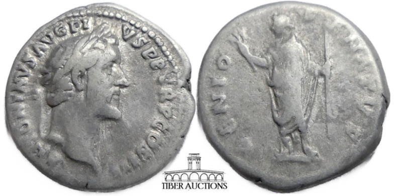 Antoninus Pius AD 138-161. Rome. AR Denarius. ANTONINVS AVG PIVS P P TR P COS II...