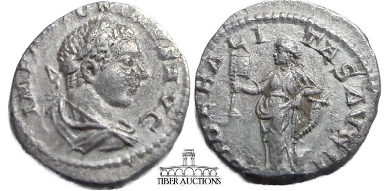 Elagabalus. AD 218-222. AR Denarius. Rome mint. Struck AD 219-220. Laureate and ...