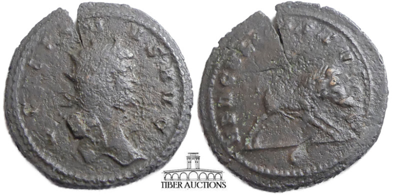 Gallienus. AD 253-268. BI Antoninianus. Rome mint, 5th emission. 10th emission, ...