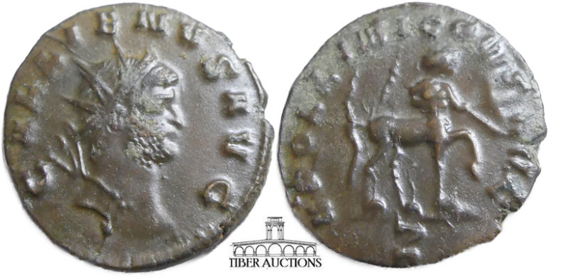 Gallienus. AD 253-268. BI Antoninianus. Rome mint, 7th officina. 10th emission, ...