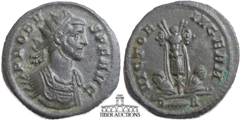 Probus. AD 276 – 282. BI Antoninianus. IMP PRO – BVS AVG Radiate and cuirassed b...