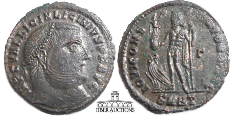 Licinius I. AD 308-324. Æ Follis. Heraclea mint, 1st officina. Struck AD 313. La...