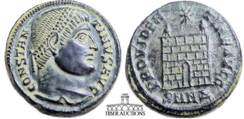 Constantine I. AD 307/310-337. Æ Follis. Nicomedia mint, 1st officina. Struck AD...