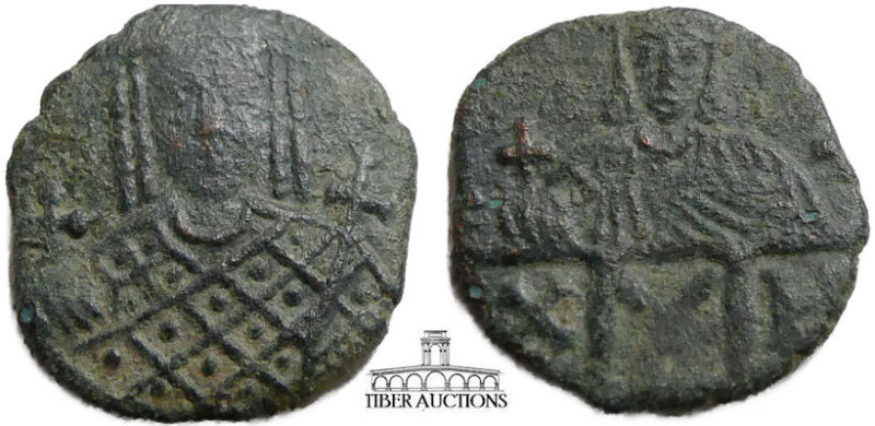 Irene. 797-802. Æ Follis. Constantinople mint. Struck 792-797. Crowned facing bu...