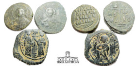 Three Mid grade Byzantine coins from the DBR collection. 33.50 g.