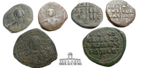 Three Mid grade Byzantine coins from the DBR collection. 32.60 g.