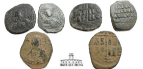 Three Mid grade Byzantine coins from the DBR collection. 31.50 g.