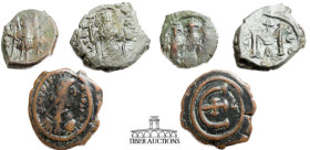 Three Mid grade Byzantine coins from the DBR collection. 7.24 g.