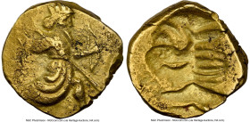 BABYLONIA. Alexandrine Empire. Time of Stamenes to Seleucus (ca. 328-311 BC). AV daric (17mm, 8.37 gm). NGC XF 3/5 - 4/5. Babylon, imitating Achaemeni...