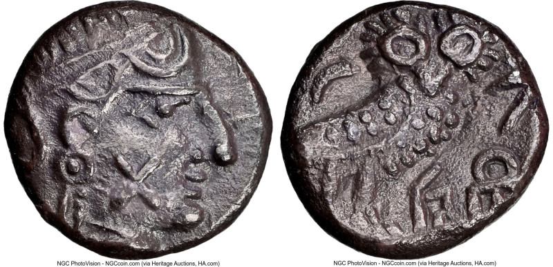 ARABIA FELIX. Sabaeans(?). Imitating Athens. Ca. 3rd-2nd centuries BC. AR quarte...