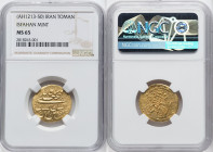 Fath 'Ali Shah gold Toman ND (AH 1213-1250 / AD 1797-1834) MS65 NGC, Isfahan mint. No weight recorded. Striking luster. HID09801242017 © 2024 Heritage...