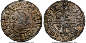 Kings of All England. Aethelred II Penny ND (978-1016) AU Details (Bent) NGC, Seaby-1148. 1.41gm. Norwich Lifinc as moneyer. HID09801242017 © 2024 Her...