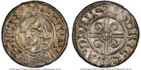 Kings of All England. Cnut (1016-1035) Penny ND (1024-1030) MS63 PCGS, London mint, S-1158. Aelfgar as moneyer. HID09801242017 © 2024 Heritage Auction...