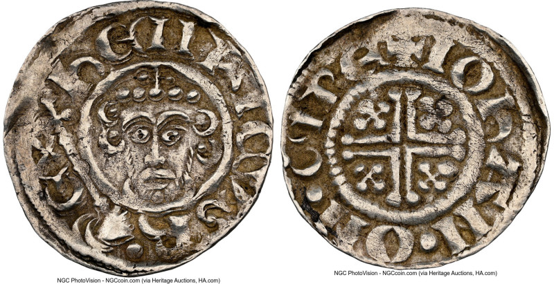 John Penny ND (1199-1216) AU55 NGC, Ipswich mint, Iohan as moneyer, S-1351. 1.47...