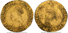 Elizabeth I (1558-1603) 1/2 Pound ND (1560-1561) Clipped NGC, London mint, S-2520. 4.89gm. HID09801242017 © 2024 Heritage Auctions | All Rights Reserv...