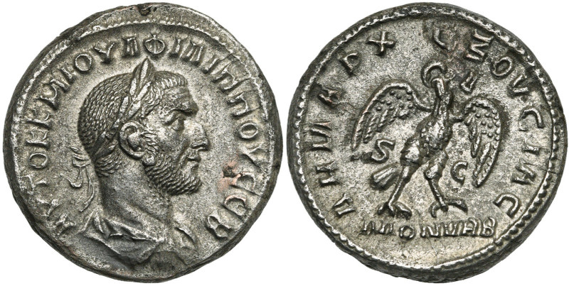 SYRIE, ANTIOCHE, Philippe Ier (244-249), bil. tétradrachme, 244, frappé à Rome. ...