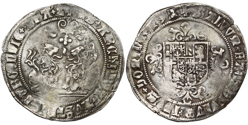 BRABANT, Duché, Philippe le Beau (1482-1506), AR double briquet, 1492, Anvers. D...