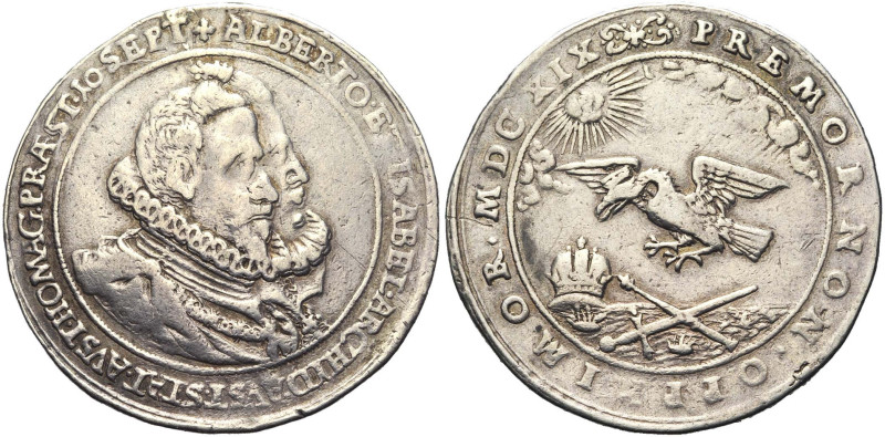 PAYS-BAS MERIDIONAUX, AR médaille, 1619. Hommage rendu par les états d'Autriche ...