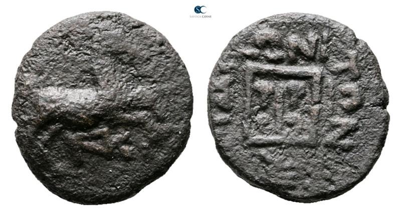 Thrace. Maroneia circa 398-347 BC. 
Bronze Æ

14 mm, 2,81 g



Good Fine