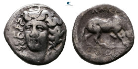 Thessaly. Larissa circa 344-337 BC. Diobol AR