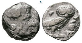 Attica. Athens circa 500-480 BC. Drachm AR