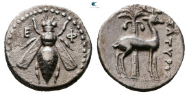 Ionia. Ephesos circa 202-150 BC. Drachm AR