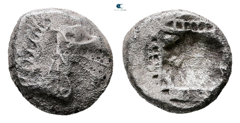 Caria. Kindya circa 510-480 BC. 
Tetrobol AR

12 mm, 1,83 g



Good Fine